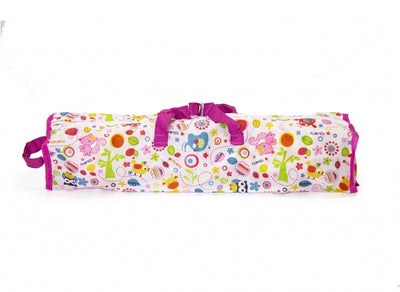 Jeronimo Doll Camp Cot - Pink Animals