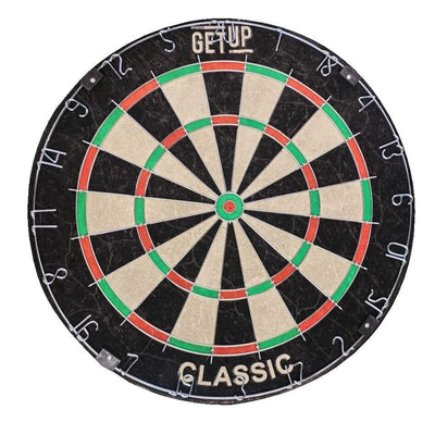 GetUp Classic Dartboard with Cabinet