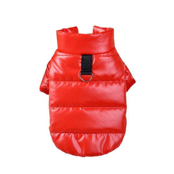 Snoozle Dog Jacket - Small - Red - Rex