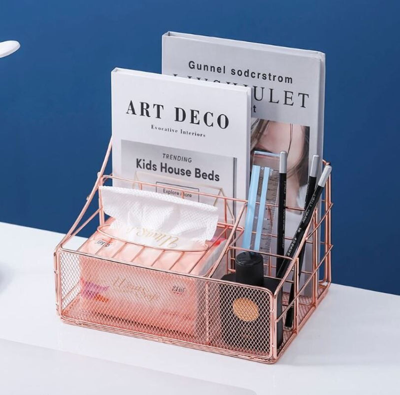 Vast Sationary Organizer - Rose Gold