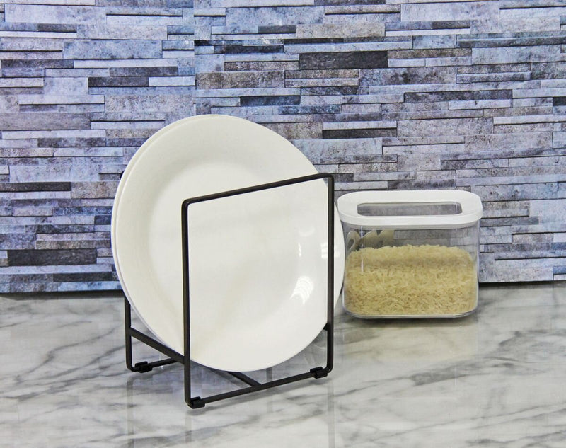 REFINED - Dish Stand Large - Black