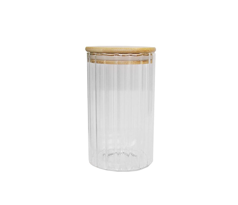Pantry Gem Jar with Bamboo Lid