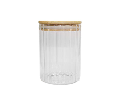 Pantry Gem Jar with Bamboo Lid