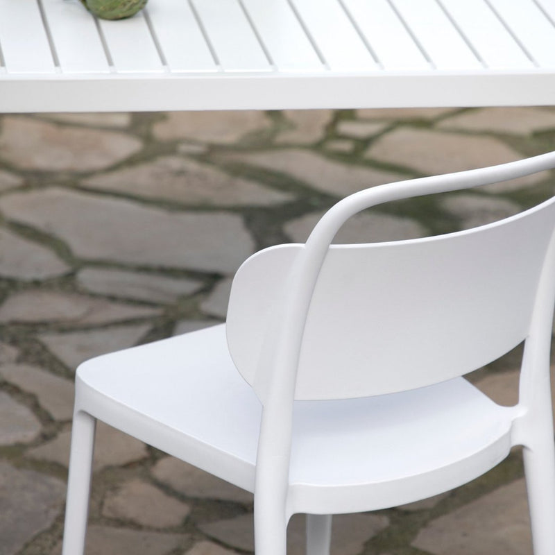 Savona Chair - White - Fine Living