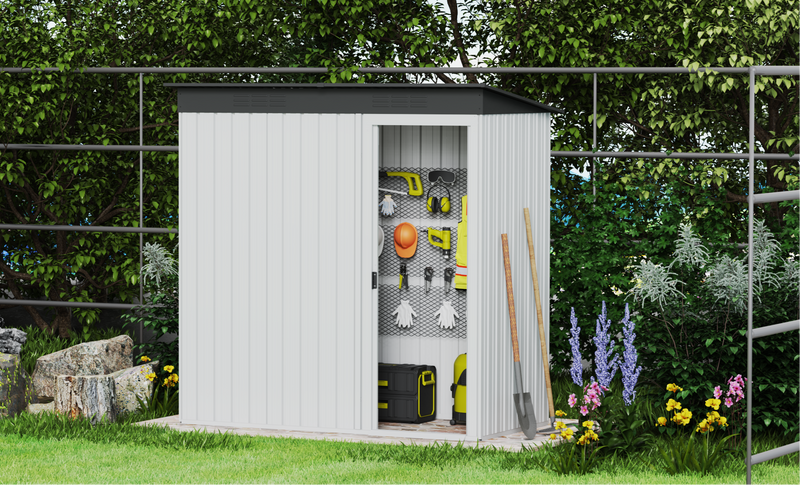 Single Swing Door  Garden Shed - Fine Living