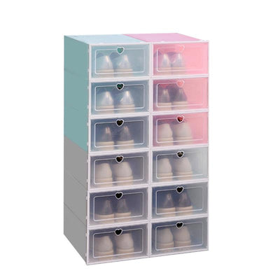 Shoe Organiser Box Grey