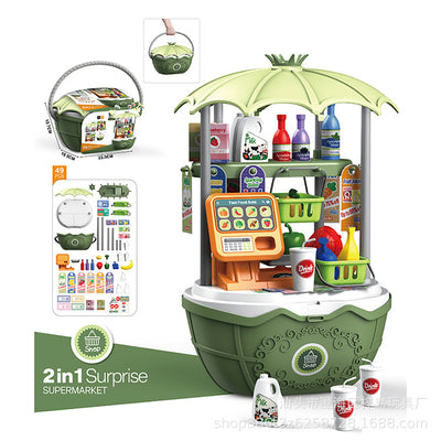 Jeronimo - Super Trolley 2-in1 Supermarket