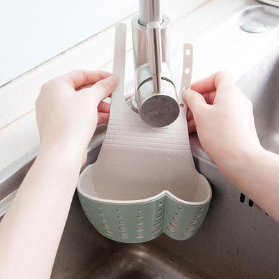 Sink Caddy - Single Speckled Mint Green