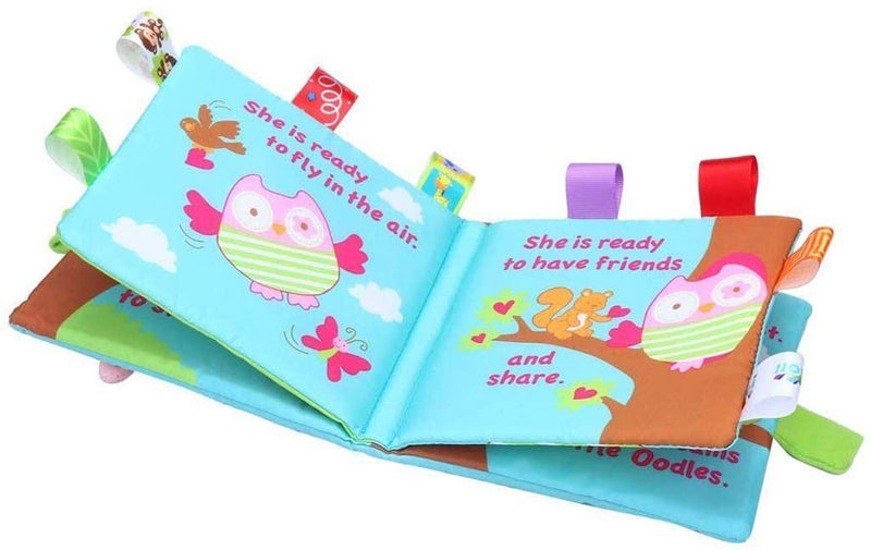 Nouvo Interactive Baby Fabric Book Owl