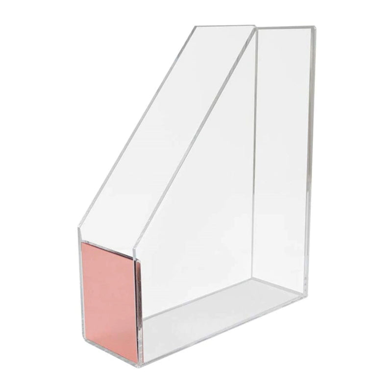 Acrylic File Holder - Rose Gold