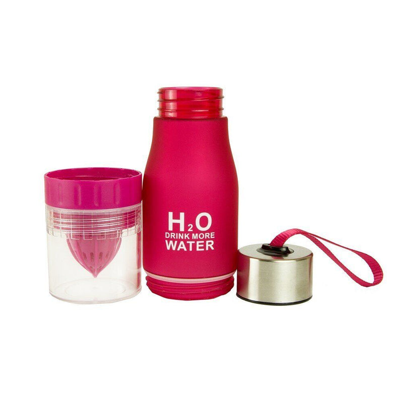 H2O Infuser Bottle - Pink