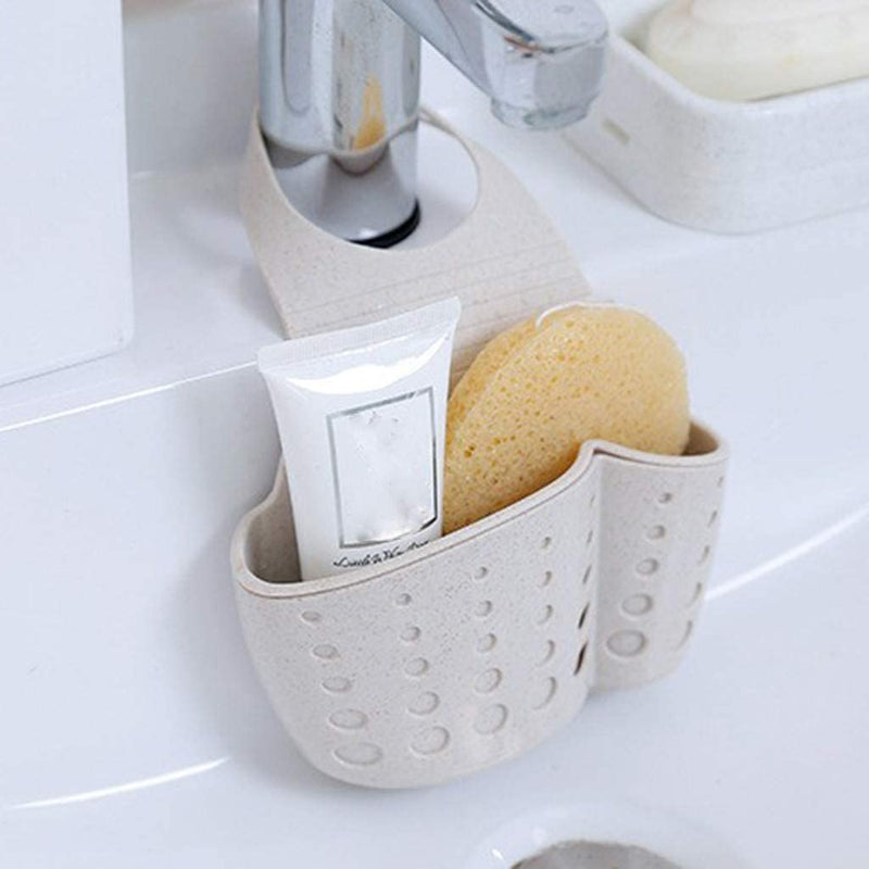 Sink Caddy - Single Speckled Stone White