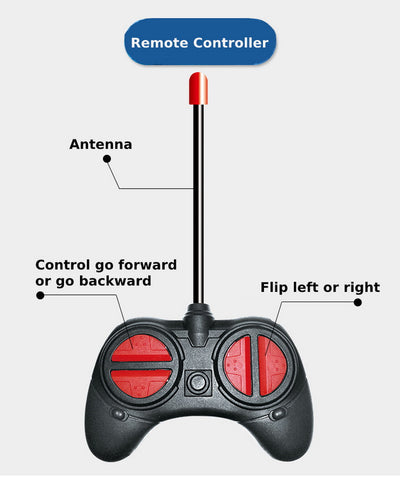 Stunt Car - 40MHZ - Red