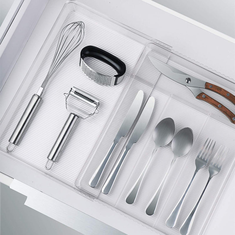 Cutlery Organizer - Transparent - Fine Living