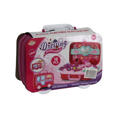 Jeronimo - Beauty Suitcase set -NEW Pink