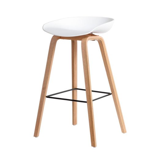 Emma Bar Stool - White