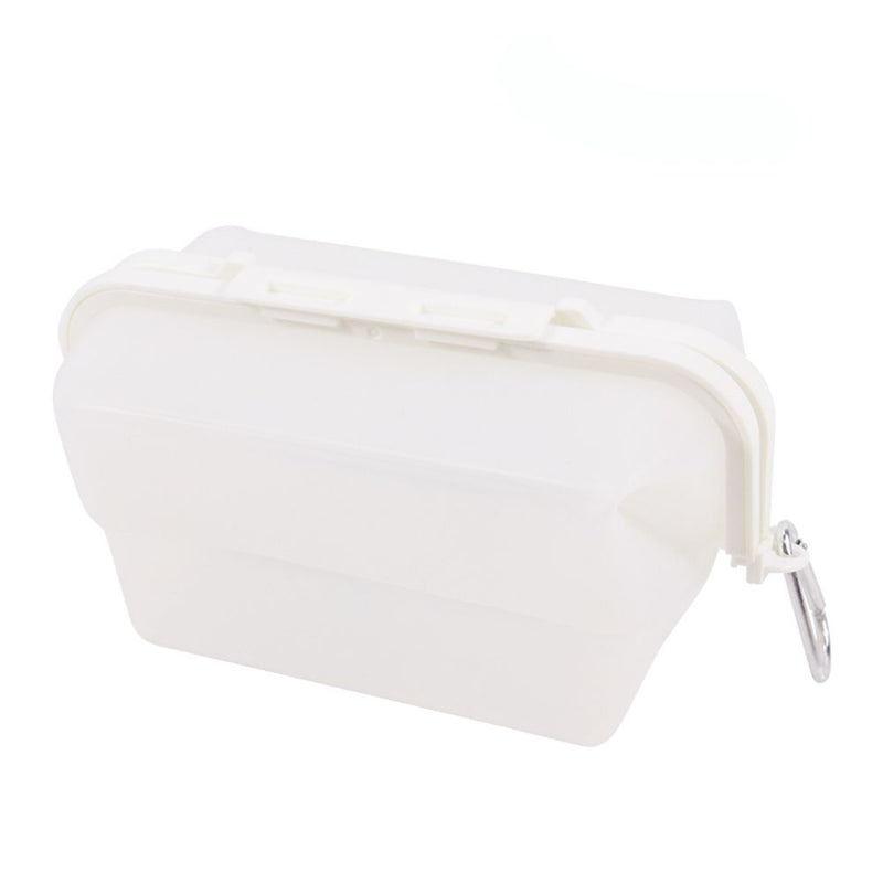 Silicone Foldable Food Storage Bag-White