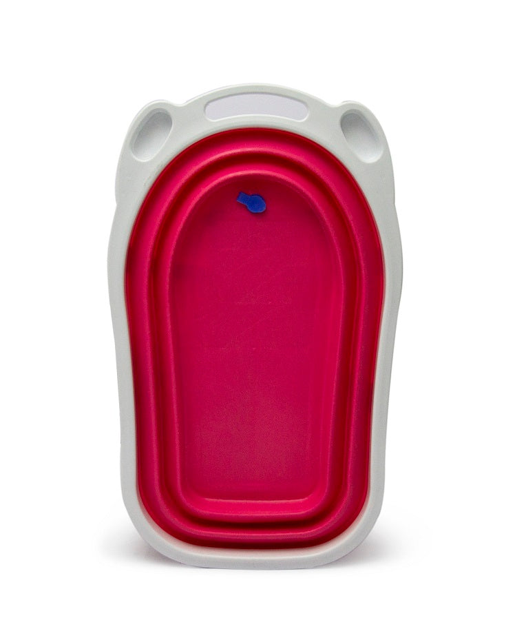 Folding Baby Bath Temp Plug - Pink - Nuovo