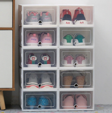 Shoe Organiser Box Grey