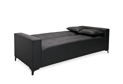 Sleeping Couch - PU - Black