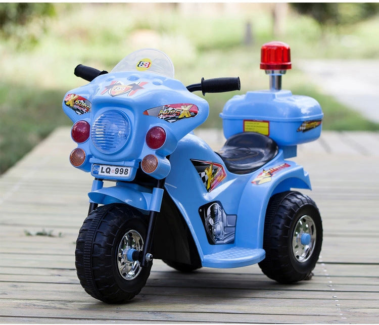 Jeronimo -  Siren Police electric Bike - Blue