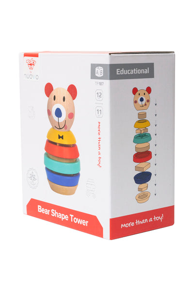 Nuovo Wooden Bear Shape Tower