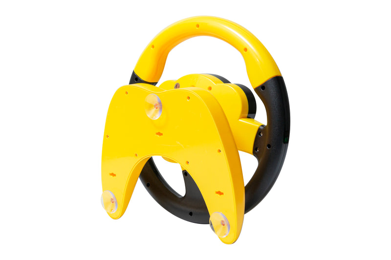 Driver Baby Steering Wheel with Music Yellow