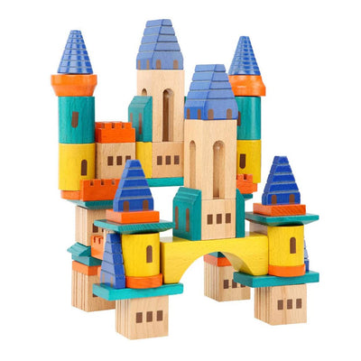 Jeronimo - Wooden Castle Building Blocks