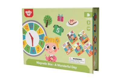 Nuovo Wooden Magnetic Box - A Wonderful Day