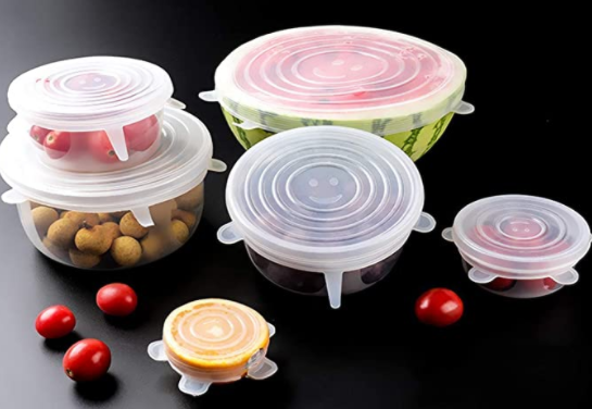 Silicone Lid - White (Set of 6)