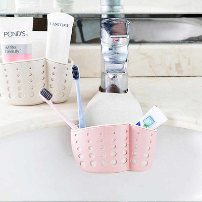 Sink Caddy - Single Speckled Stone White