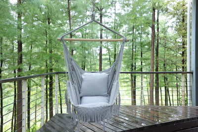 Fine Living - Paros Hammock Chair Grey