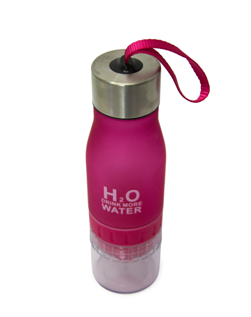 H2O Infuser Bottle - Pink