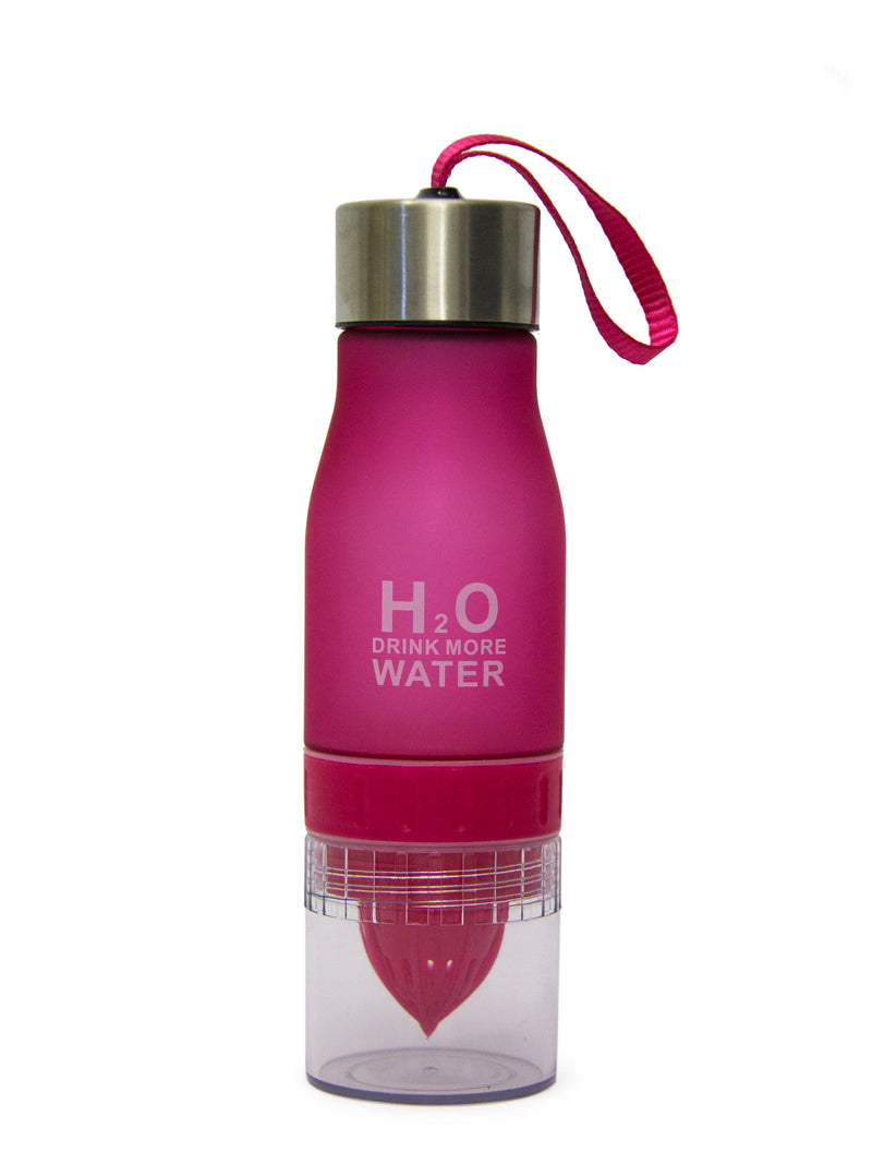 H2O Infuser Bottle - Pink