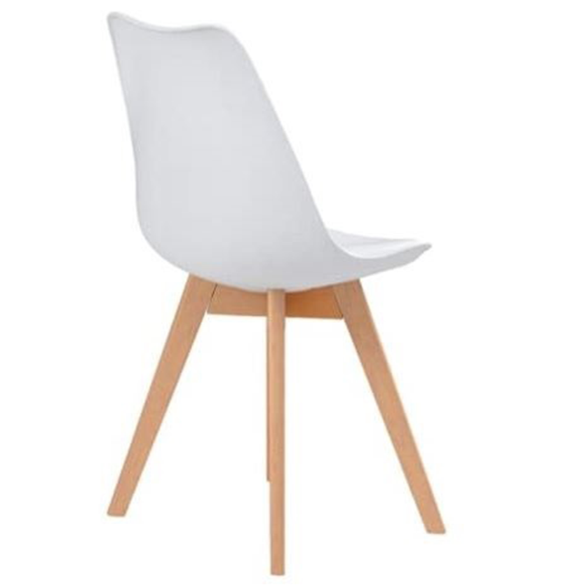 Emma Cushion Chair - White