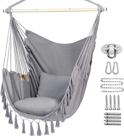 Fine Living - Paros Hammock Chair Grey