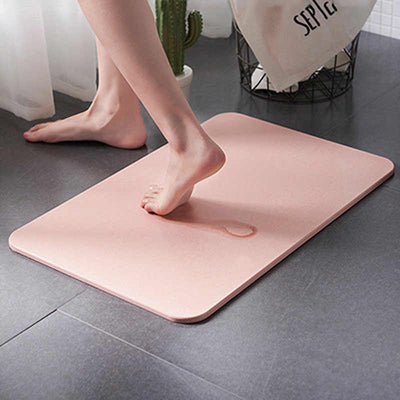 Diatomite bath mat-Pink