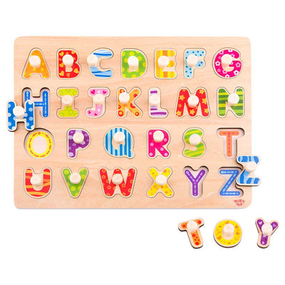 Nuovo Wooden Alphabet Puzzle - Set 2