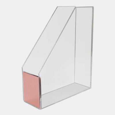 Acrylic File Holder - Rose Gold