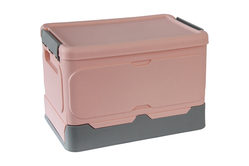 Foldable Storage Clip Boxes - Small - Pink