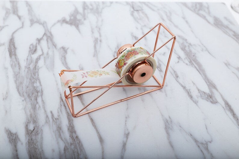 Elementary Sellotape Holder - Rose Gold