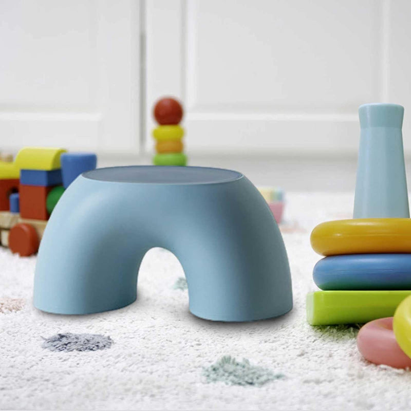 Rainbow Stool - powder blue