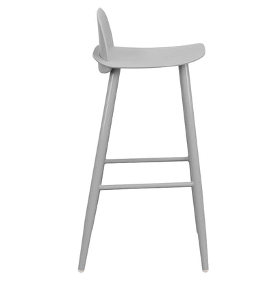 Lotus Bar Chair - Grey