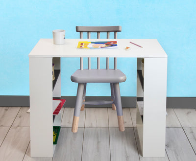 Tots Table and Chair Set - Grey