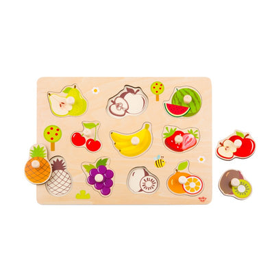 Nuovo Know Your Fruits Puzzle - Wooden Set