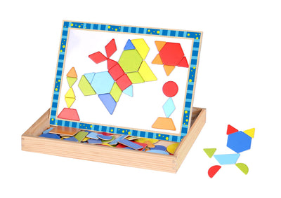 Nuovo Wooden Magnetic Puzzle - Shapes