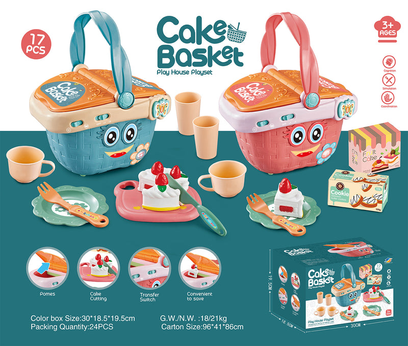 Jeronimo Cake and Basket Set