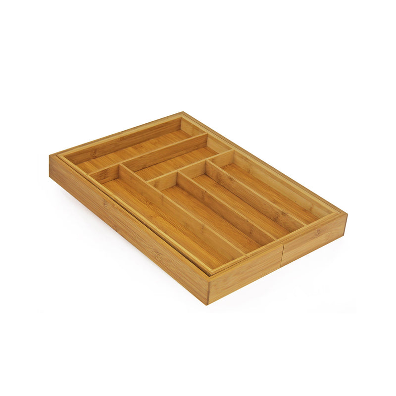 Fine Living - Expand Bamboo Cutlery Tray - Large