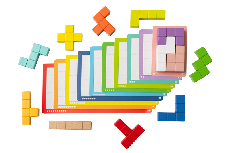 Nuovo Wooden Puzzle Cubes