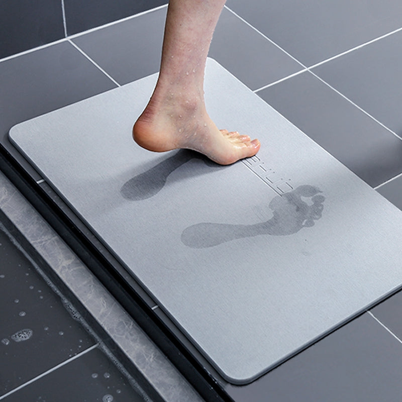 Diatom Mud Bath Mat- Light Grey
